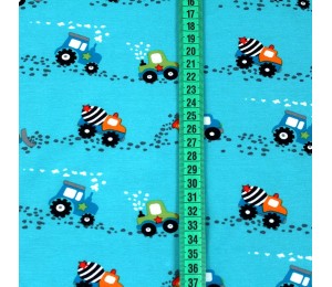 Biojersey Janeas Baustelle blue curacao